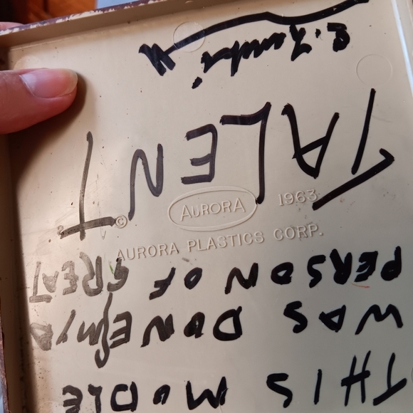 VTG 1963 Aurora Hunchback Model Kit Built Up FIRST ISSUE Universal Monsters Goth - Picture 7 of 7